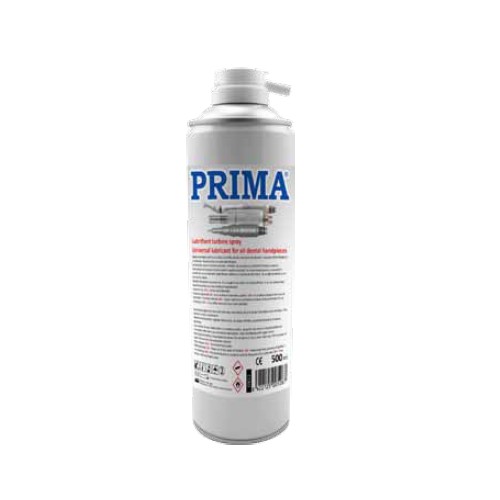 Spray cu Uleiuri Medicale Prima pentru lubrifierea si curatirea turbinelor si a pieselor de mana, 500 ml