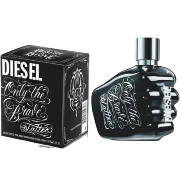 Apa de toaleta pentru Barbati – Only The Brave Tattoo Diesel, 75 ml Apă imagine pret reduceri