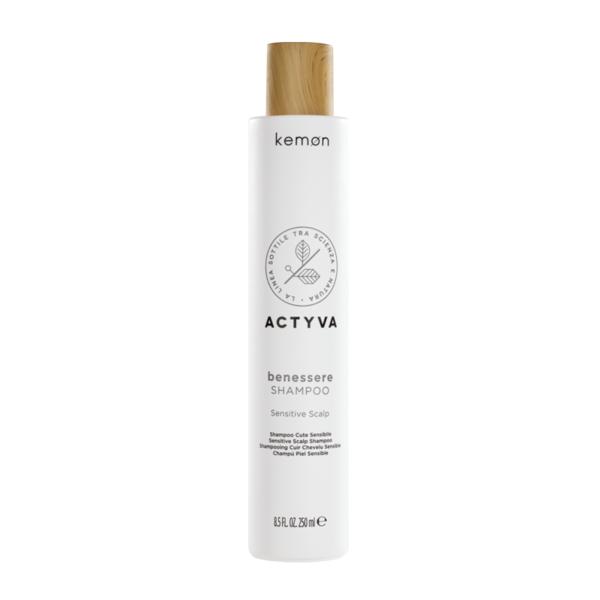 Sampon pentru Scalp Sensibil - Kemon Actyva Benessere Shampoo, 250 ml