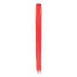 Extensie de Par cu Clips Lucy Style 2000, culoare Rosu, 50 x 4 cm