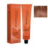 Vopsea Permanenta - Revlon Professional Revlonissimo Colorsmetique Ker-Ha Complex Permanent Hair Color, nuanta 7.43 Medium Copper Golden Blonde, 60 ml