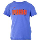 Tricou copii Puma Tiny Cotton Shirt Junior 53399403, 116, Albastru