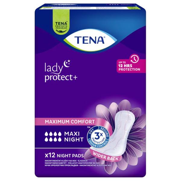 Absorbante pentru Incontinenta Urinara - Tena Lady Maxi Night, 12 buc