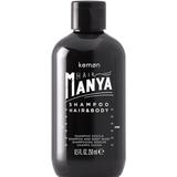 Sampon pentru Par si Corp - Kemon Hair Manya Shampoo Hair & Body, 250 ml