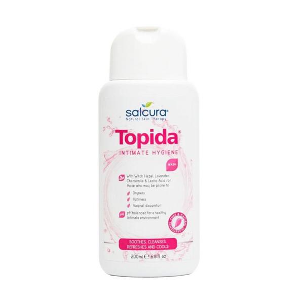 Gel de Igiena Intima Topida Salcura Natural Skin Therapy - Topida Intimate Hygiene, 200 ml