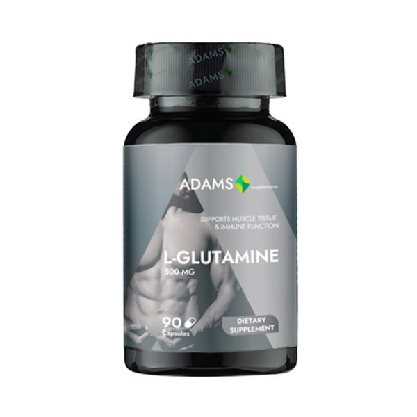 L-Glutamine 500 mg Adams Supplements, 90 capsule