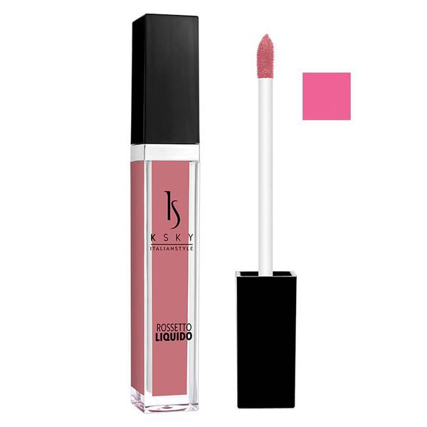 Ruj Lichid Mat Rezistent la Transfer K Sky Mareleva, Nuanta KS2 53 Peach Intense, 4 ml