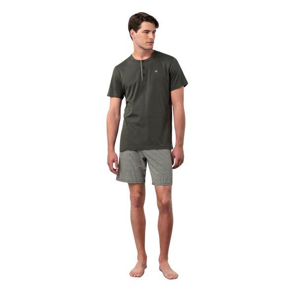 Pijama de barbati,vamp 18600,m , 50% bumbac 50% modal,verde