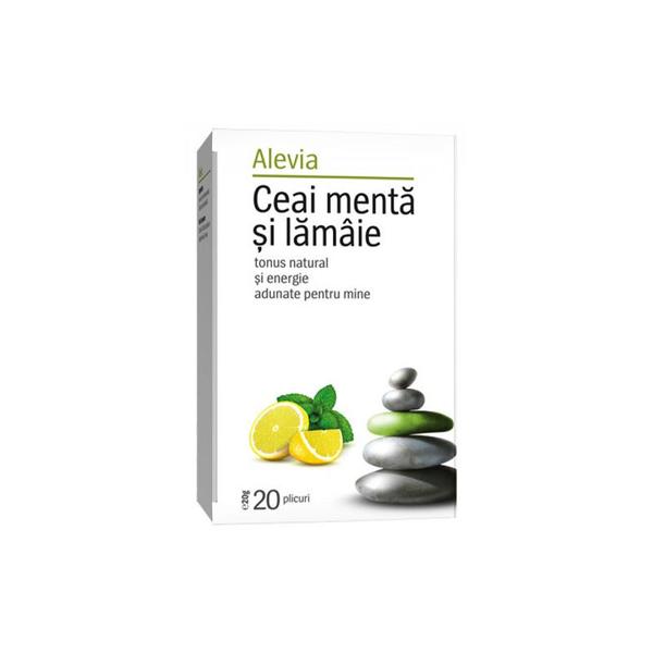 Ceai de Menta si Lamaie Alevia, 20 plicuri