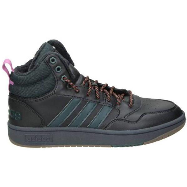 Pantofi sport barbati adidas hoops 3.0 mid gz6681, 44 2/3, negru
