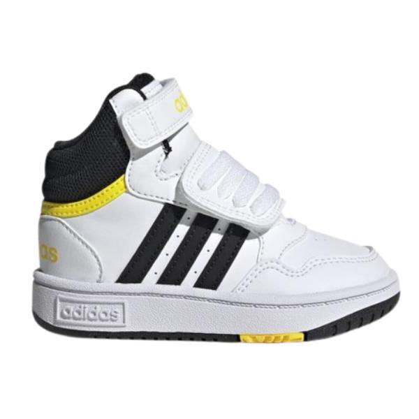 Pantofi sport copii adidas hoops mid 3.0 ac gz1933, 26, alb