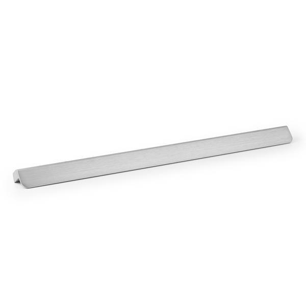 Maner pentru mobila Flapp Aluminium, finisaj otel inoxidabil, L:1100 mm