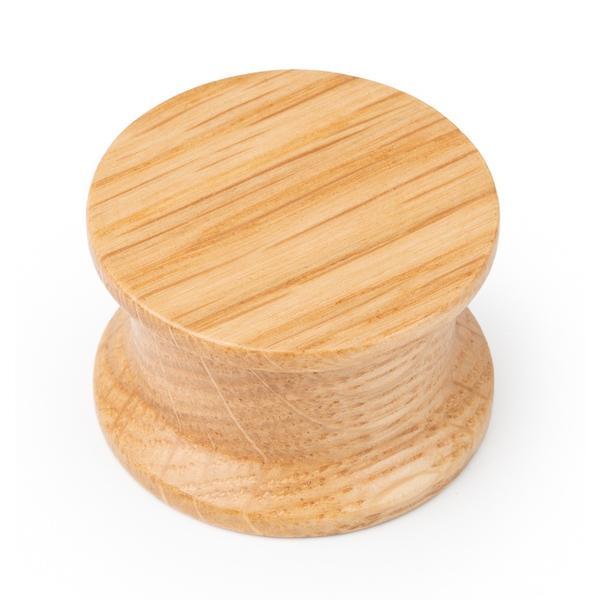 Buton pentru mobila oh! wood, finisaj stejar, ø:40 mm