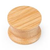 Buton pentru mobila OH! Wood, finisaj stejar, Ø:40 mm