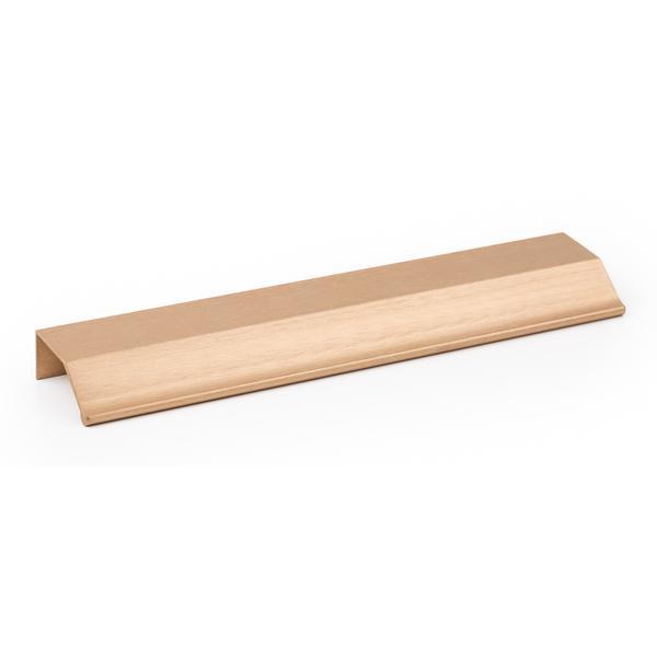 Maner pentru mobila Wing, finisaj alama cava periata, L:350 mm
