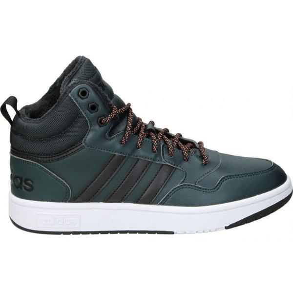 Pantofi sport barbati adidas hoops 3.0 mid gw6702, 40 2/3, verde
