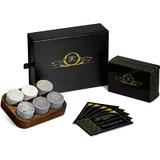 Set cadou 6 Cuburi din Granit pentru Răcirea Whisky-ului