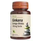 Ginkgo Biloba 80 mg Forte Ginkana Alevia, 30 omprimate