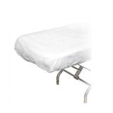Cearceaf pat cu elastic, unica folosinta, 80 cm x 220 cm, gros.30 gr/mp