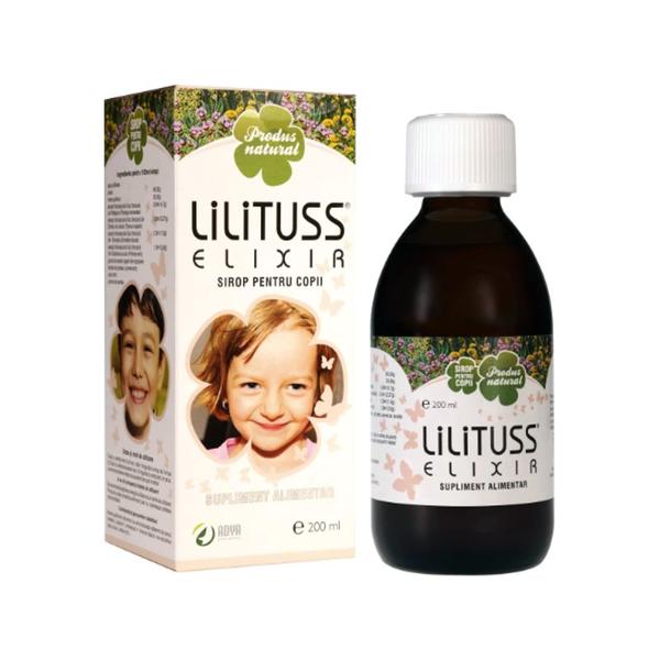 Lilituss Elixir Sirop pentru Copii Adya Green Pharma, 200 ml