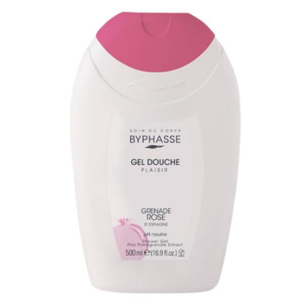Gel de dus cu rodie roz byphasse plaisir, 500 ml