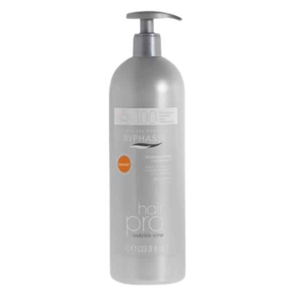Sampon profesional byphasse hair pro nutritiv riche, pentru par uscat, 1000 ml