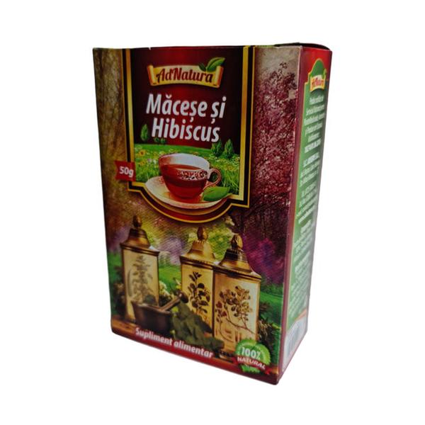 Ceai de Macese si Hibiscus AdNatura, 50 g