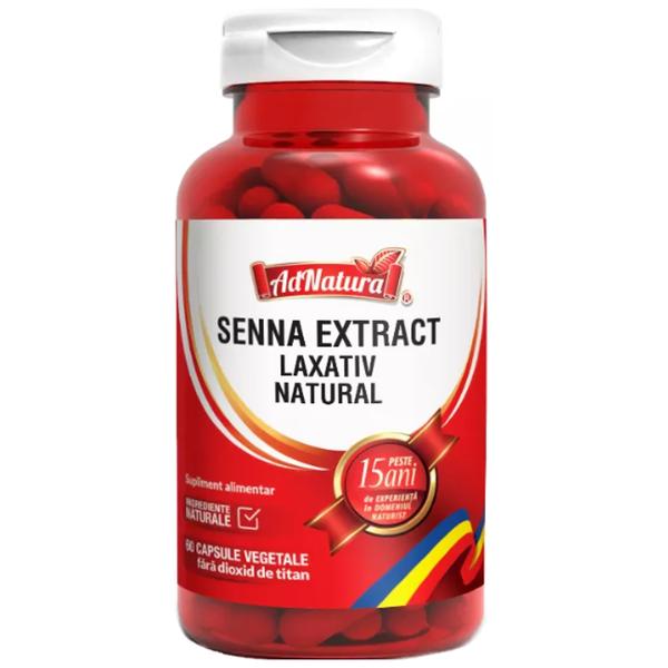 Senna Extract AdNatura, 60 capsule