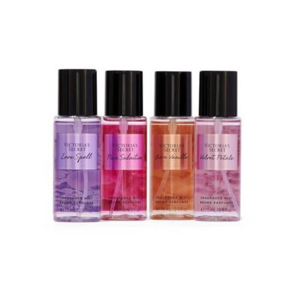 Set 4 Spray-uri de corp, The Best Of Mist, Victoria's Secret, 4x75 ml