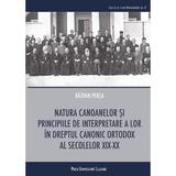 Natura canoanelor si principiile de interpretare a lor in dreptul canonic - Razvan Persa, editura Presa Universitara Clujeana
