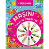 Cartile mele: Masini. Carte de colorat, editura Aramis