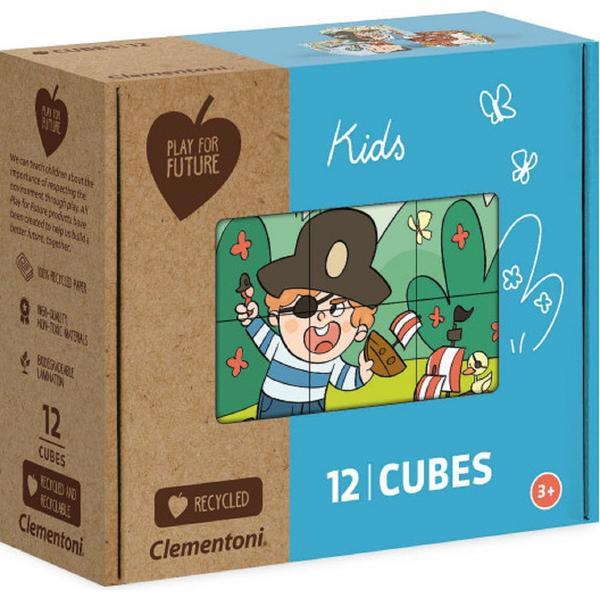 Puzzle 12 cuburi. Kids
