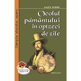 Ocolul pamantului in 80 de zile - Jules Verne, editura Cartex