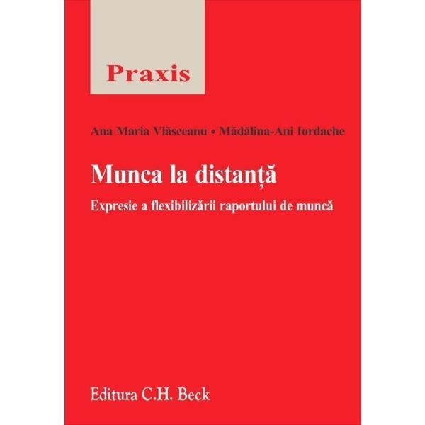 Munca la distanta - ana-maria vlasceanu, madalina-ani iordache, editura c.h. beck
