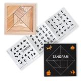 Tangram puzzle 7 piese