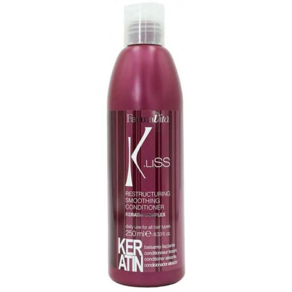 Balsam Restructurant cu Keratina - Farmavita K. Liss Restructuring Smoothing Conditioner Keratin Complex, 250 ml