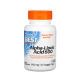 Alpha-Lipoic Acid 600mg 60 Veggie Caps - Doctor's Best