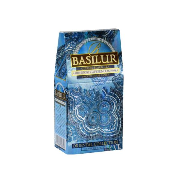 Ceai negru de ceylon basilur ceylon black tea frosty afternoon, 100 g