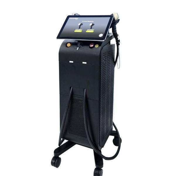 Aparat epilare definitivă Ice Titanium Medical laser putere 1200W+1800W 2 manipuli 3500W aparat 755+808+1064nm 80.000.000 impulsuri Wellness Hub