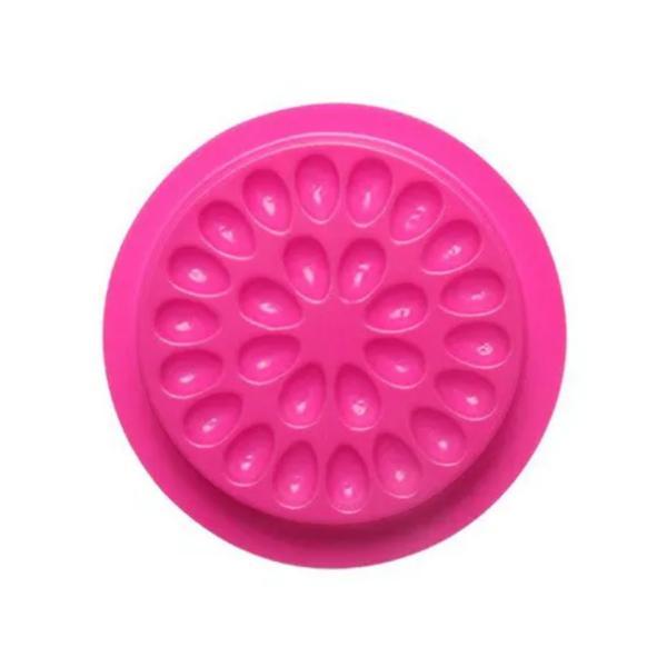Suport adeziv extensii gene tip floare, 50 buc