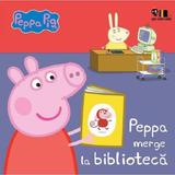 Peppa Pig: Peppa Merge La Biblioteca - Neville Astley, Mark Baker, Editura Grupul Editorial Art