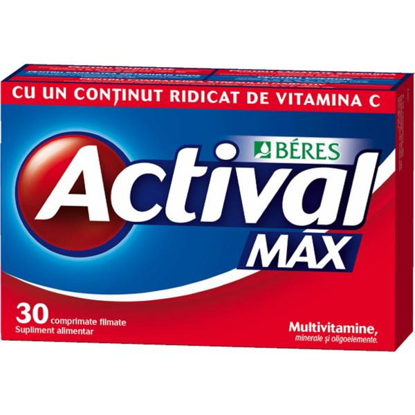 Actival Max Beres Multivitamine, 30 comprimate