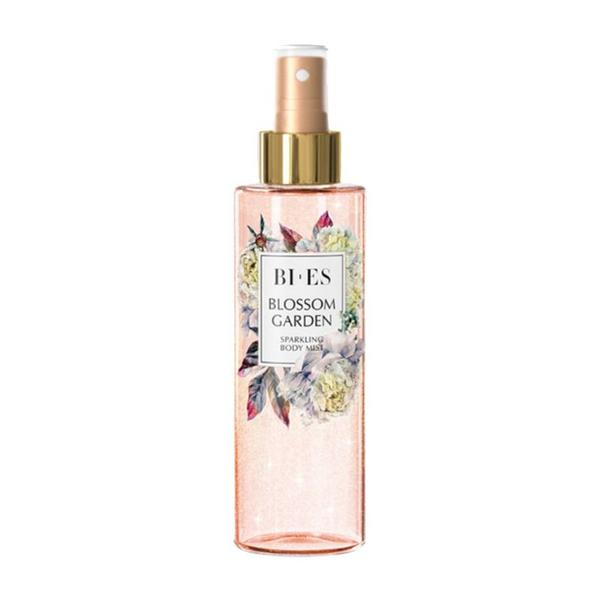 Spray de Corp cu Efect de Stralucire Blossom Garden Bi-Es Sparkling Body Mist, 200 ml