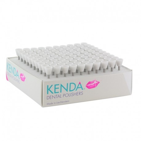 Gume polizare Abrazive Prima (conturare - alb) pentru compozit universal, compomer, glass-ionomer - cupa medie, 100 buc
