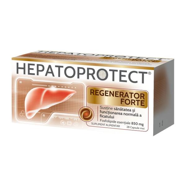 Hepatoprotect regenator forte biofarm, 28 capsule moi