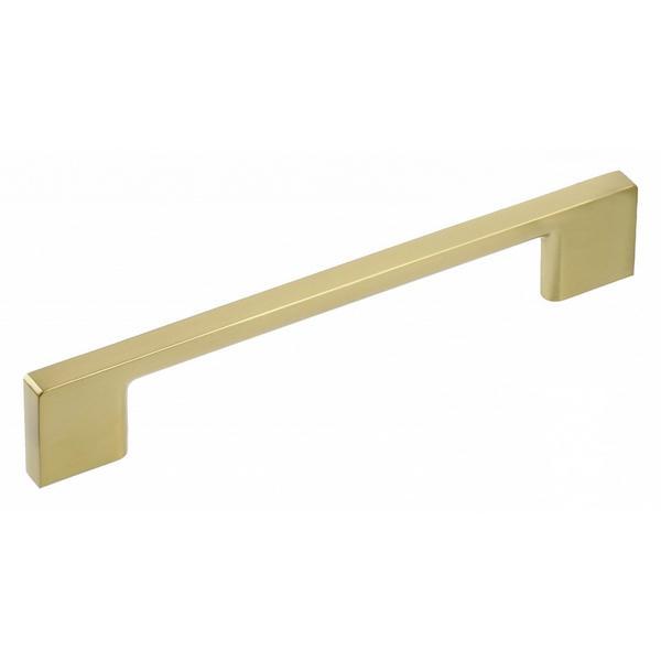 Maner pentru mobila ermin, finisaj alama periata fd, l:161 mm