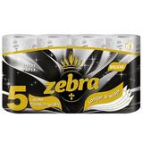 Hartie Igienica Zebra DELUXE 5 straturi 8 role