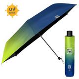 Umbrela ploaie/soare cu protectie UV - verde