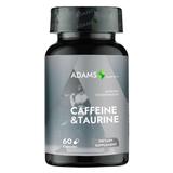 Cofeina cu Taurina - Adams Supplements Caffeine & Taurine, 680 mg, 60 capsule