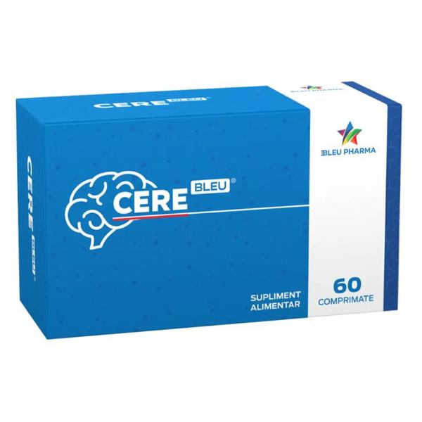 Cerebleu supliment alimentar bleu pharma, 60 comprimate